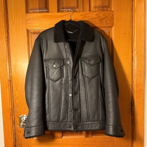 Sold~KITH leather trucker jacket XS - Picture 2 of 13